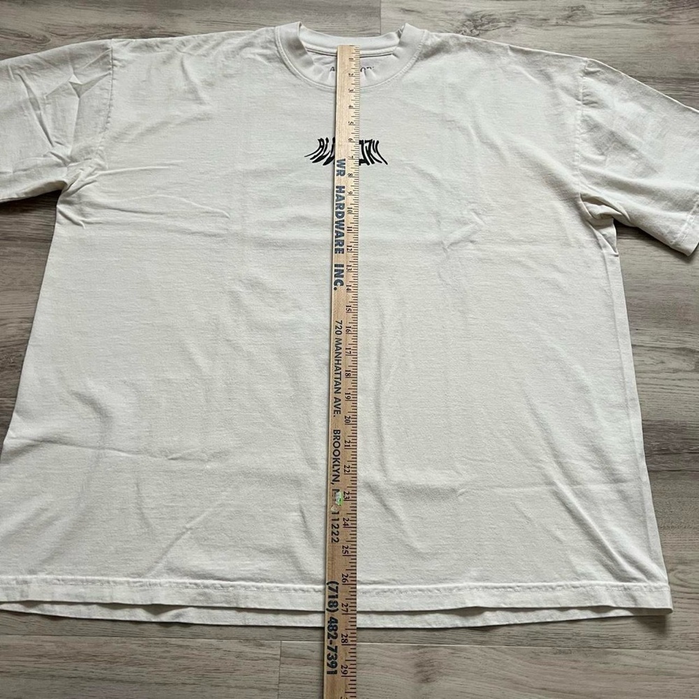 White Allegory Graphic Tee - Picture 6 of 6